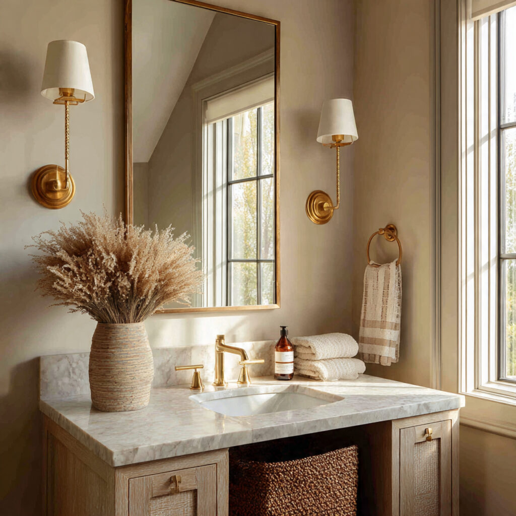 Warm Glow Sconce Lighting