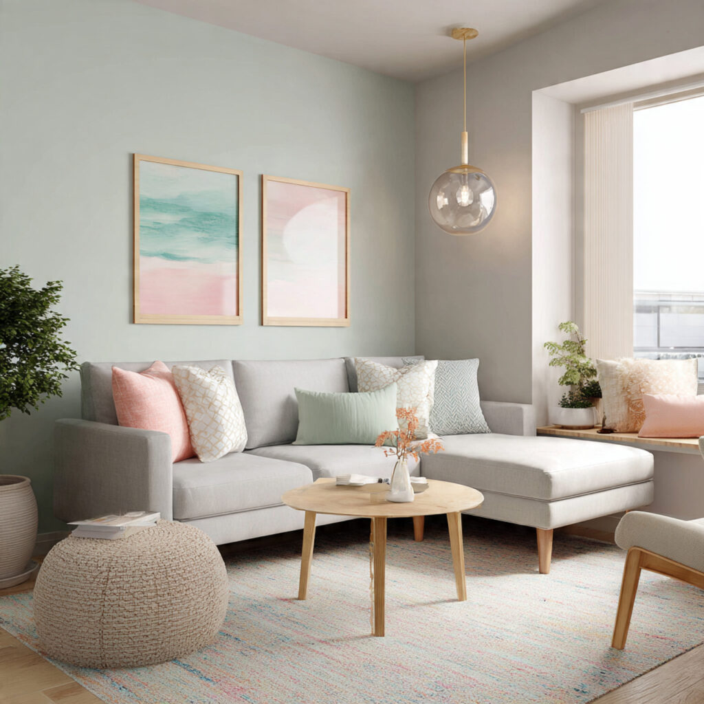 Multi-Functional Furniture Compact Living Room Idea