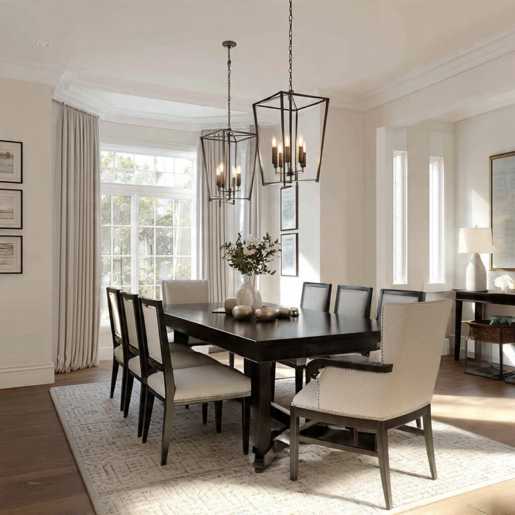 Contemporary classic dining room ideas 