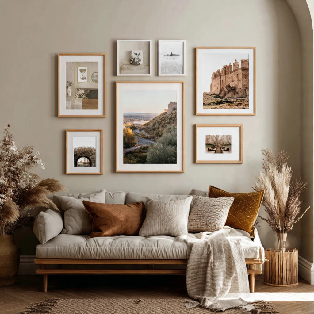 Neutral Gallery Wall