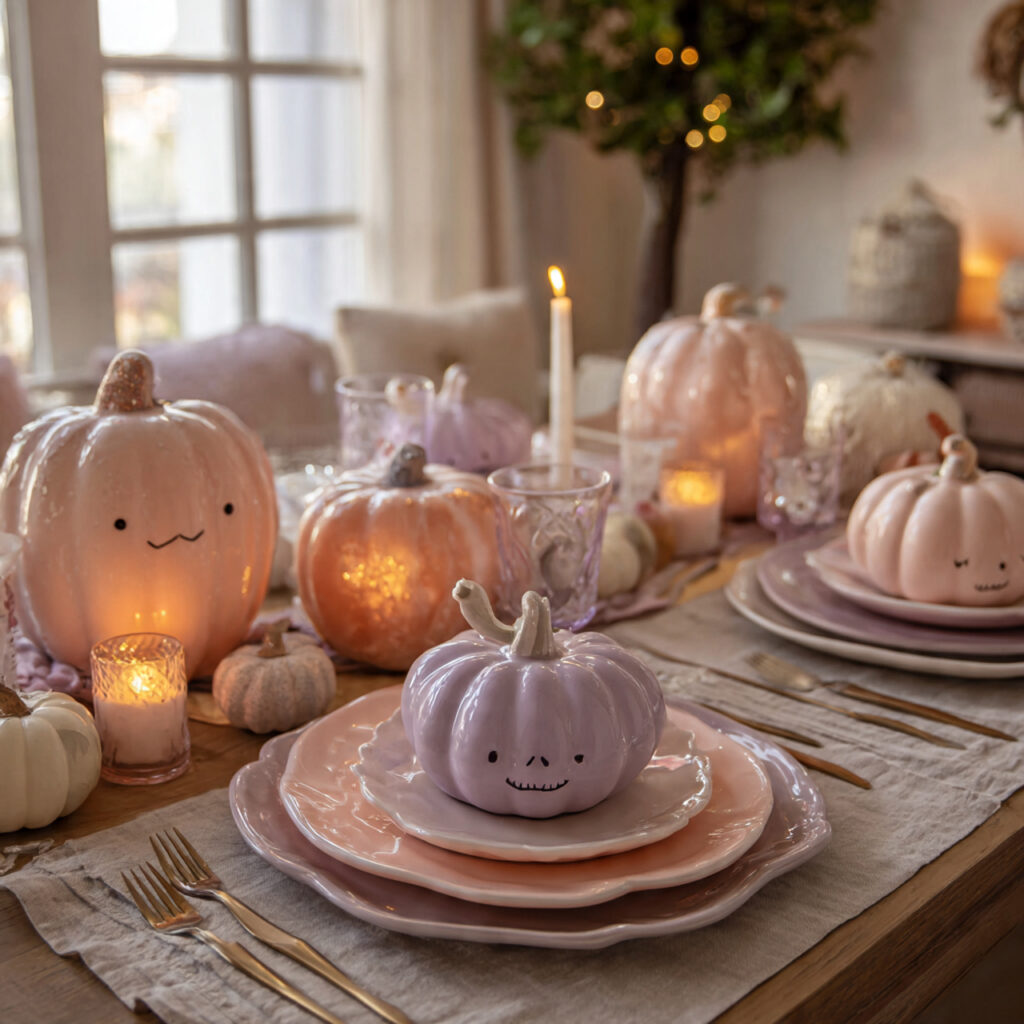 Cute Halloween Table Setting Ideas