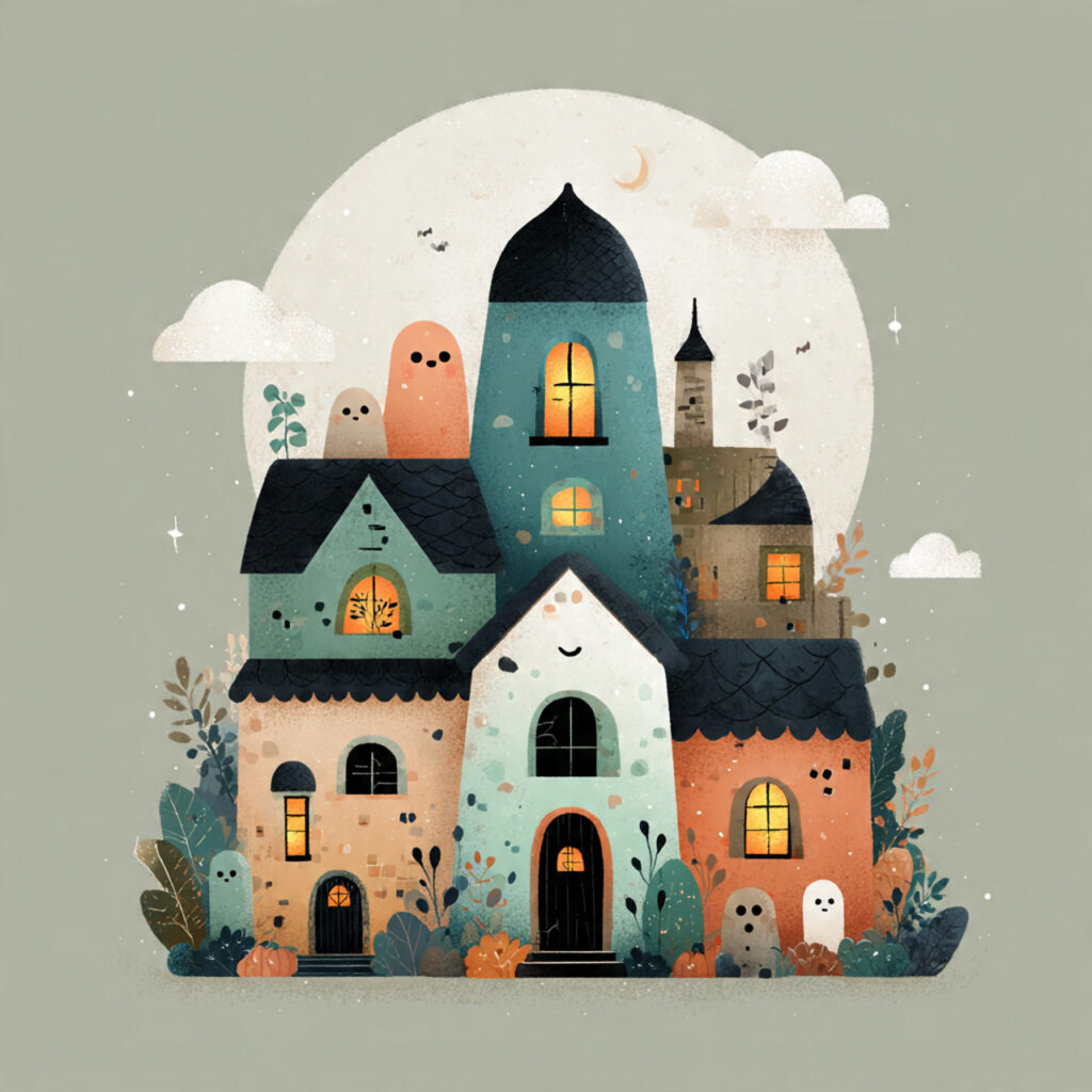 Cute Haunted House Decor Ideas