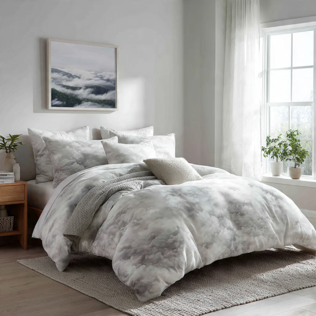 Cloud-Like Bedding
