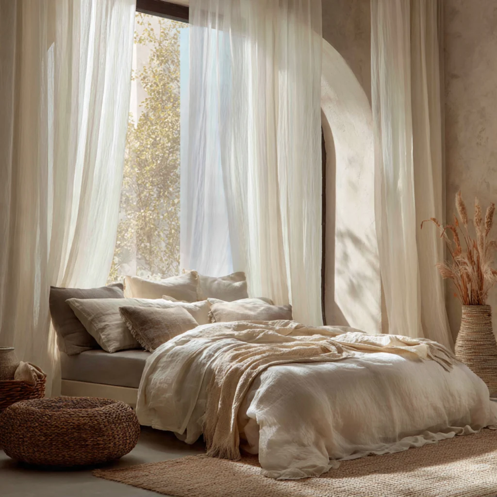 Cotton Gauze Curtains