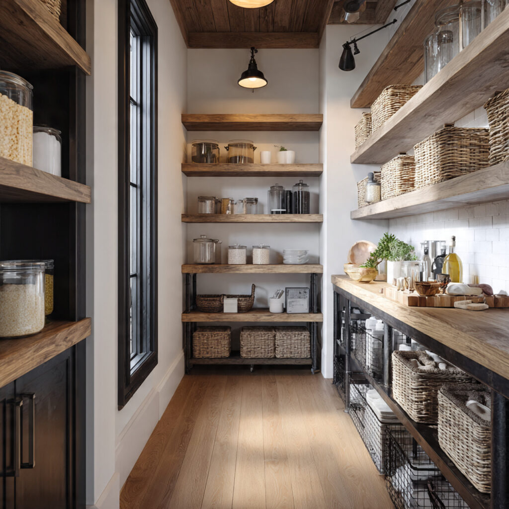 Farmhouse walk in pantry ideas