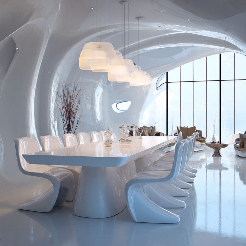 Future-forward dining room ideas 