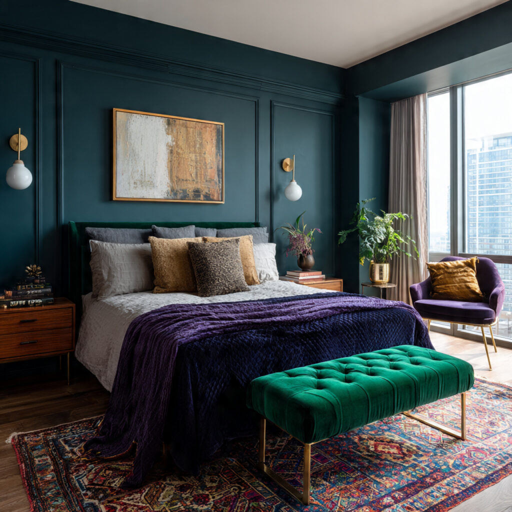 Elegant Monochrome Guest Bedroom Idea