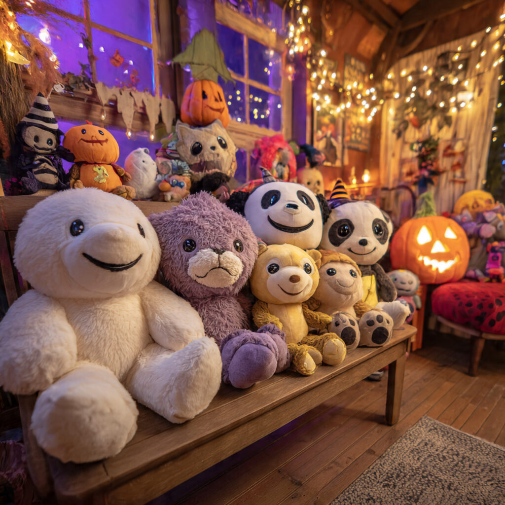 Halloween Plush Toy Display Ideas