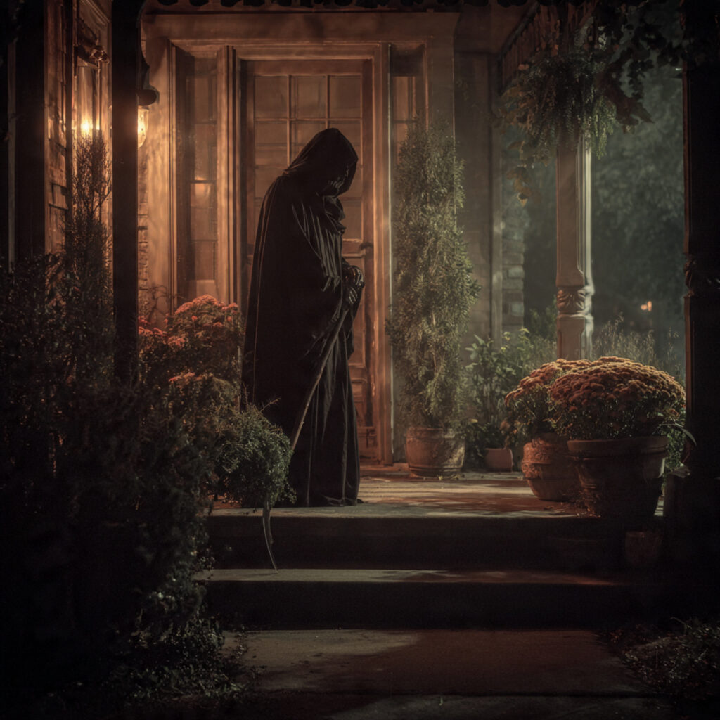 Grim Reaper Arrival Porch Ideas