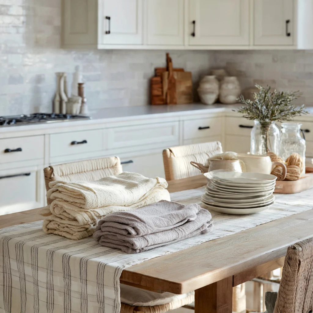 Soft Linen and Cotton Fabrics