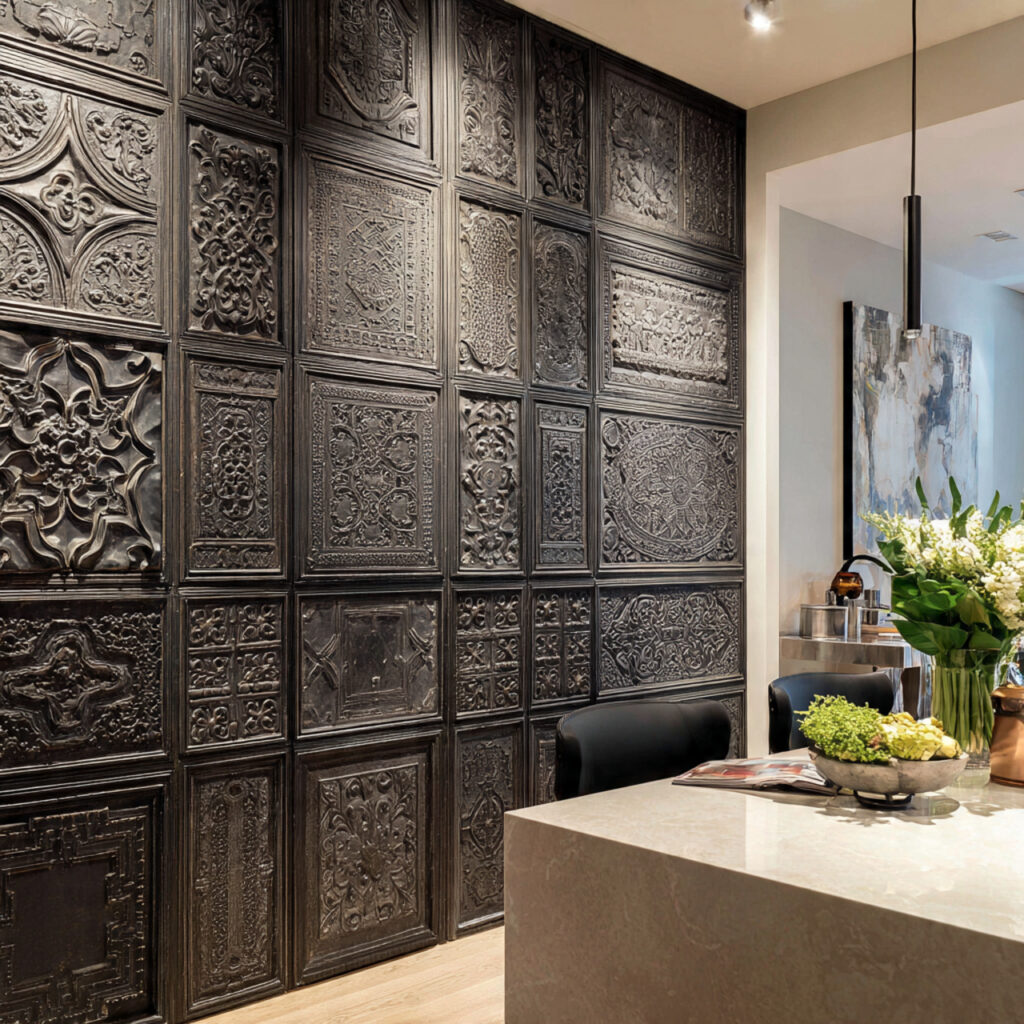 Rustic-Inspired Hidden Pantry Ideas