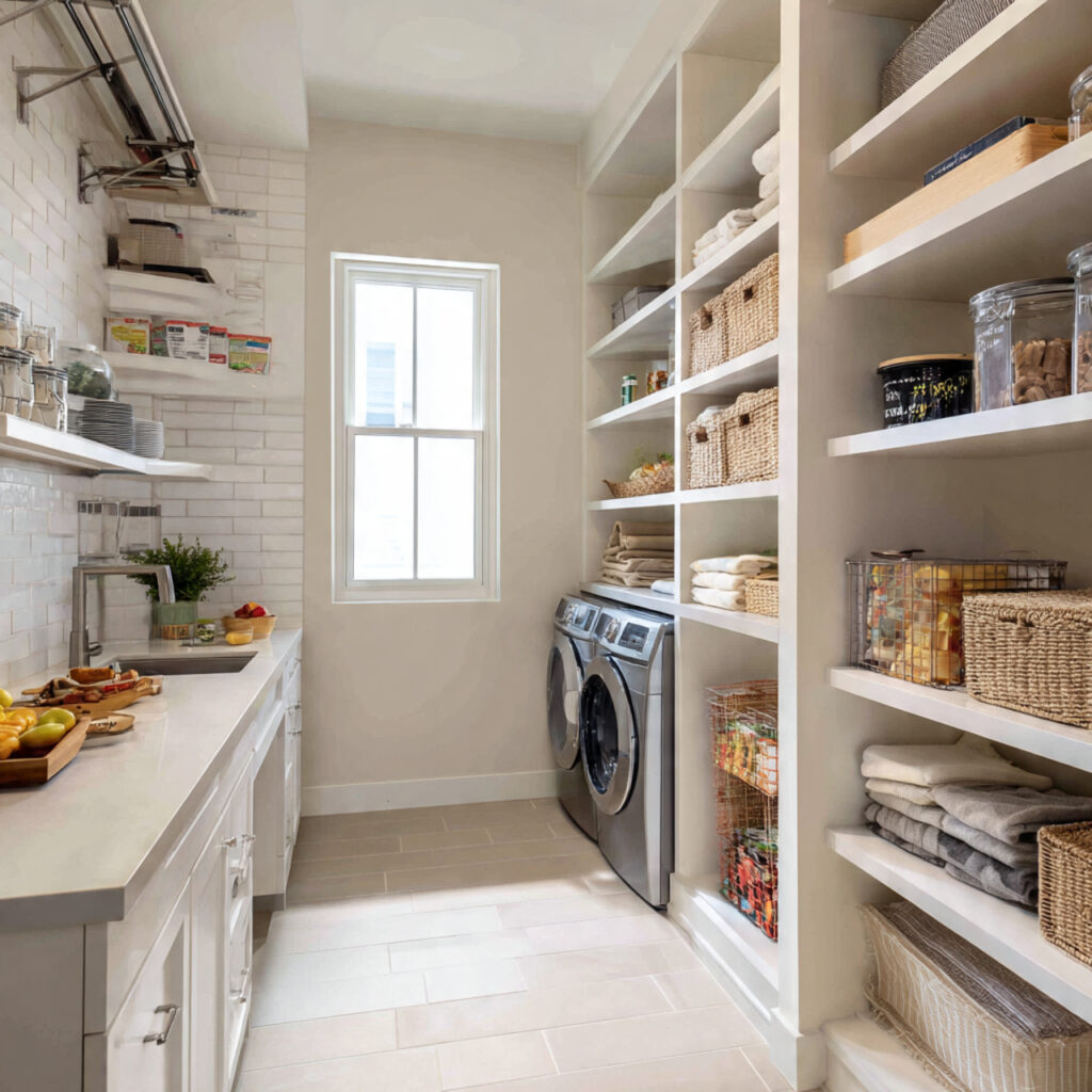 32 Pantry in Laundry Room Ideas 2026: Stylish, Smart & Space-Saving Designs 14 Corner Pantry Ideas for Laundry Rooms