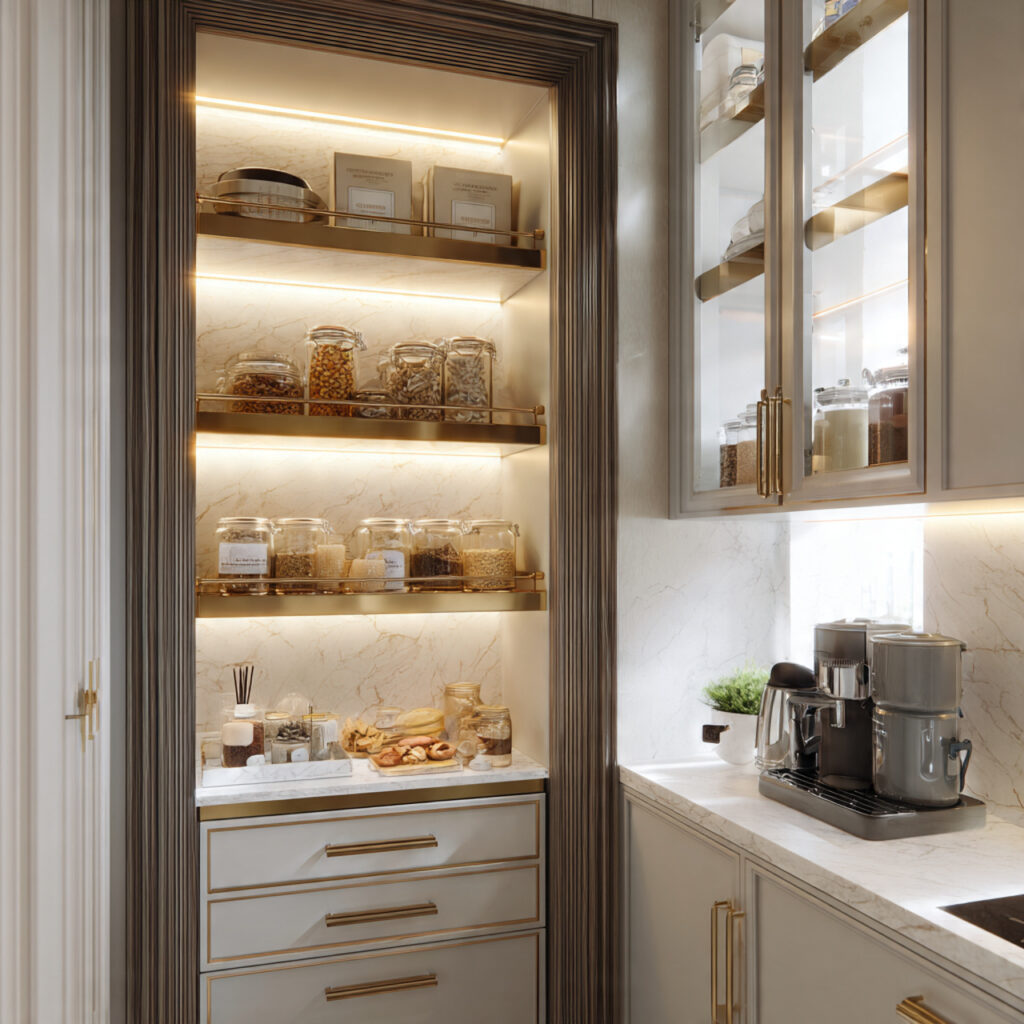 Luxury small pantry ideas