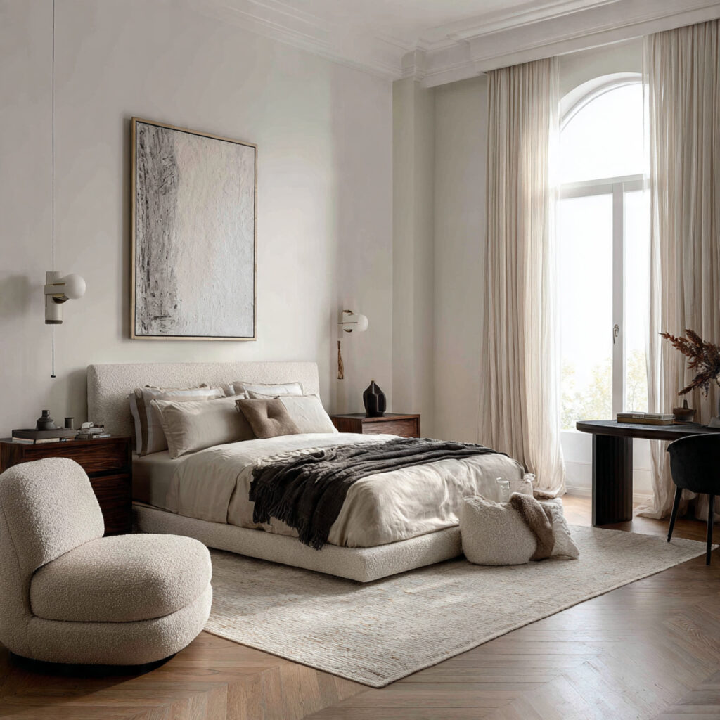 Neutral Bedroom Minimal Luxe Ideas