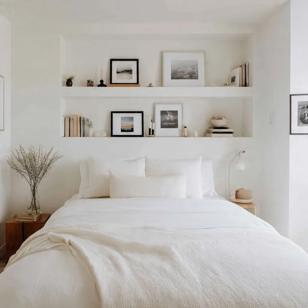 Built-In Ledge Shelving