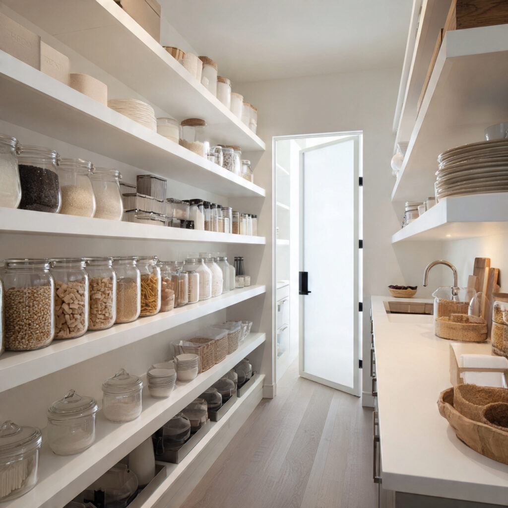 Minimalist pantry organization ideas