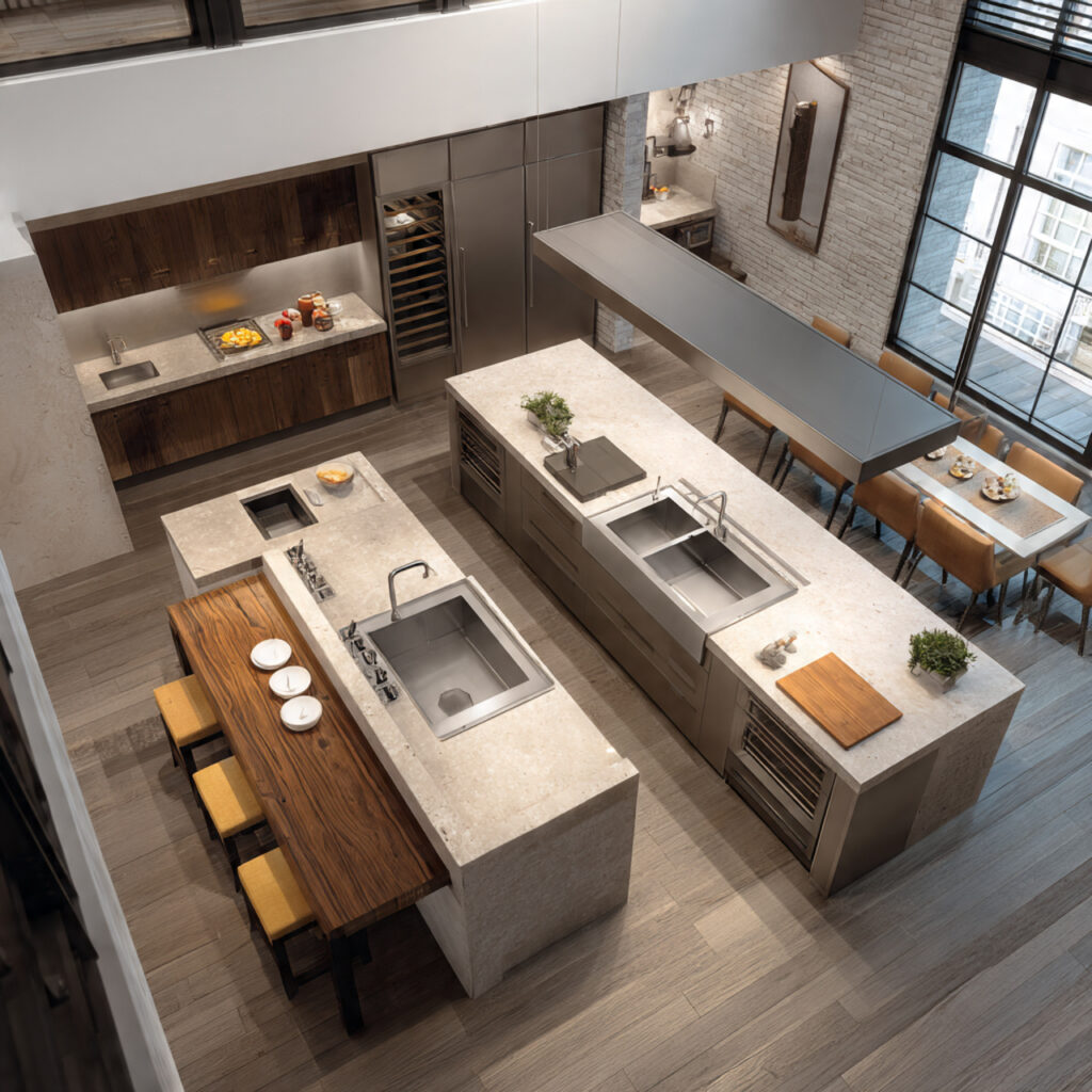 Statement Backsplash Surface Idea