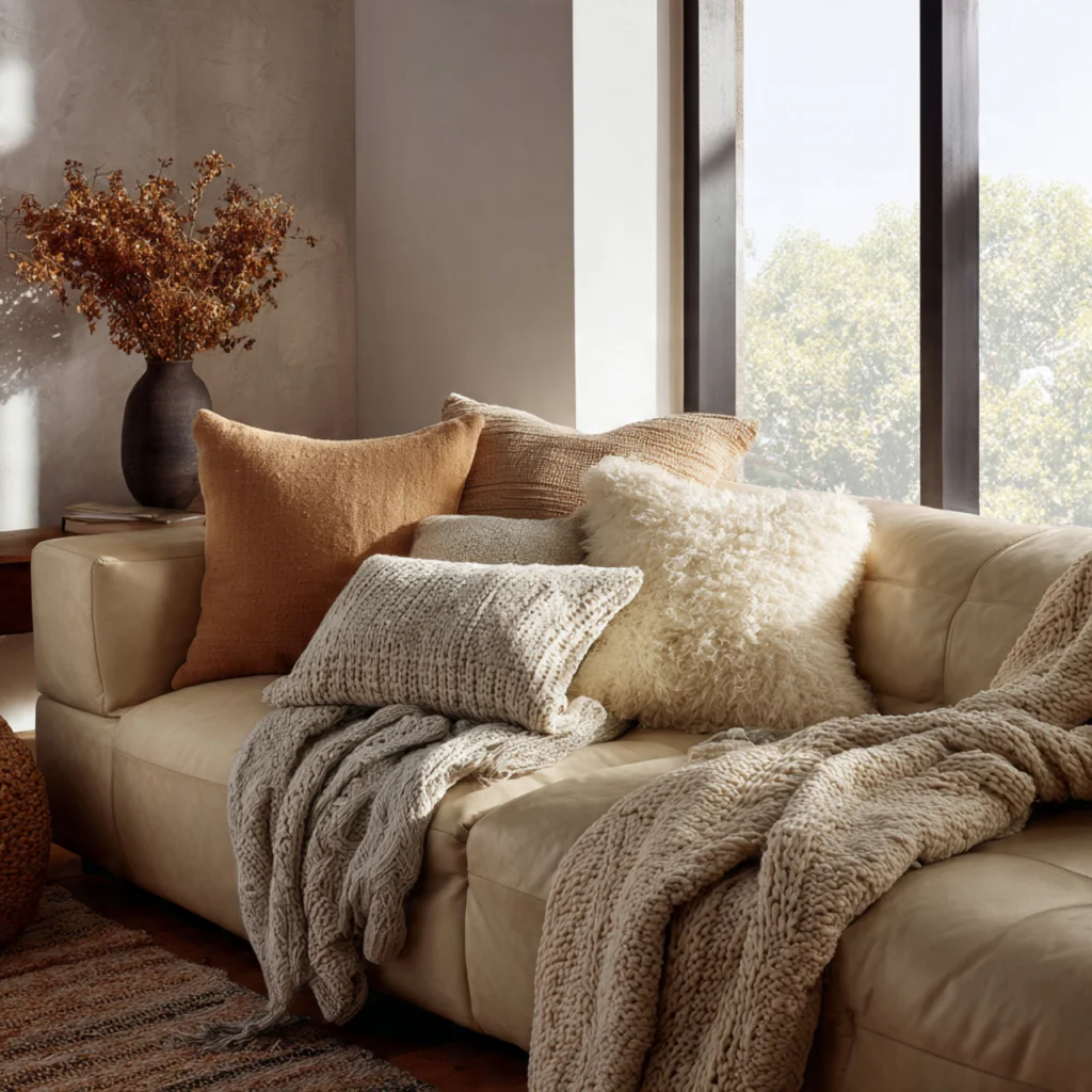 Cozy Throw Blanket Styling