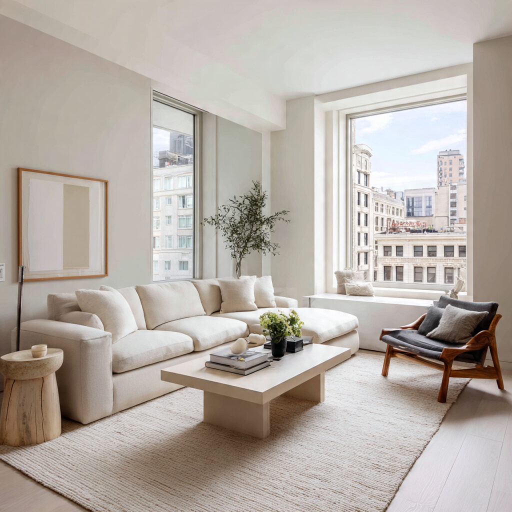 Modern Minimalist Living Room Idea