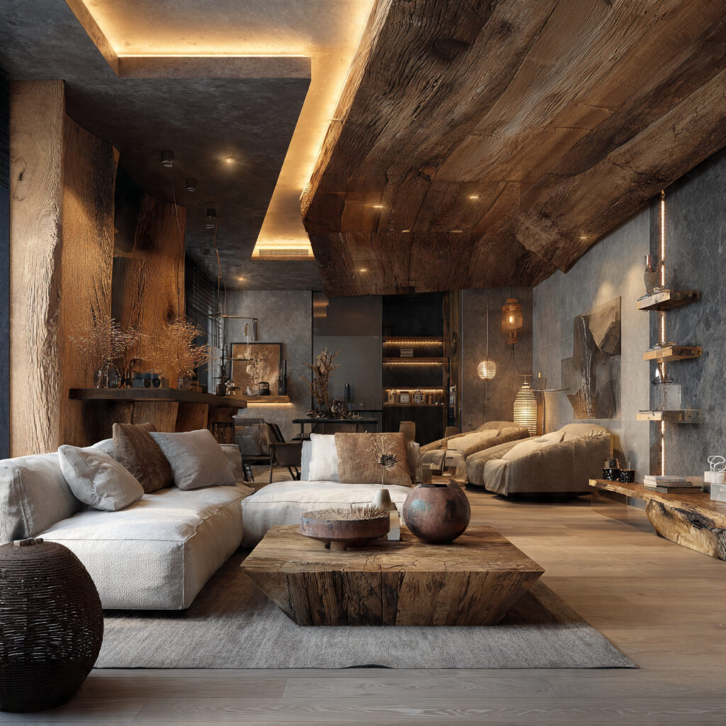 Modern Rustic Living Room Idea