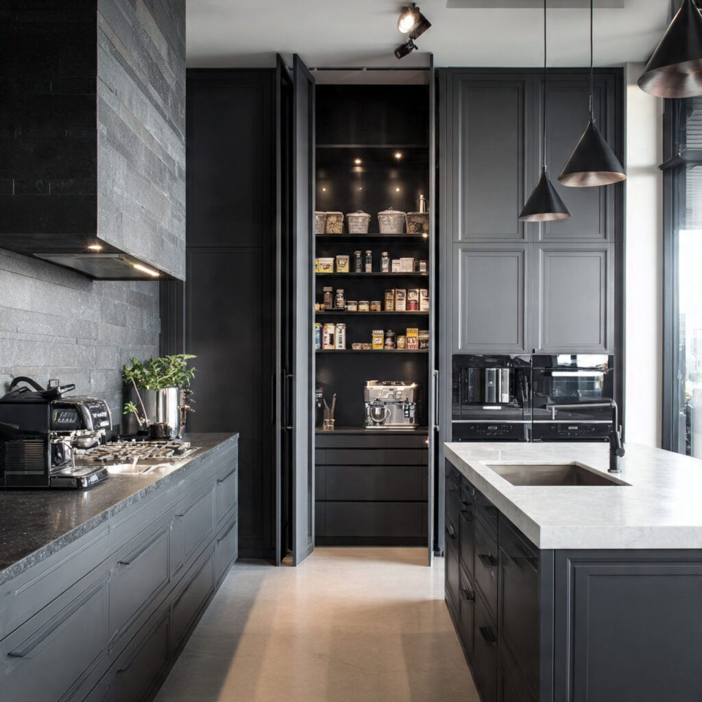 Smart Storage Hidden Pantry Ideas