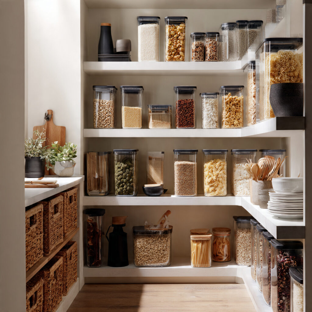 Pantry Display Ideas for Dry Foods