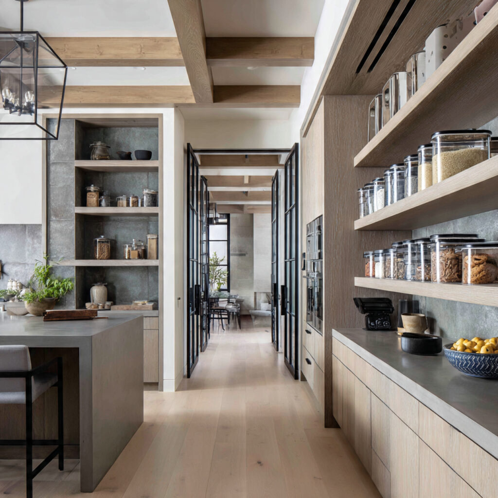 Pantry Design Ideas for Open Kitchens