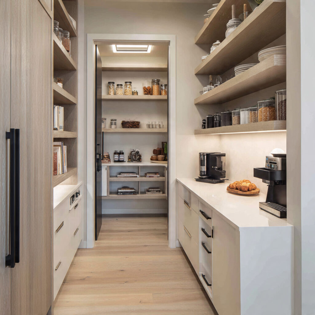 Pantry Storage Wall Ideas