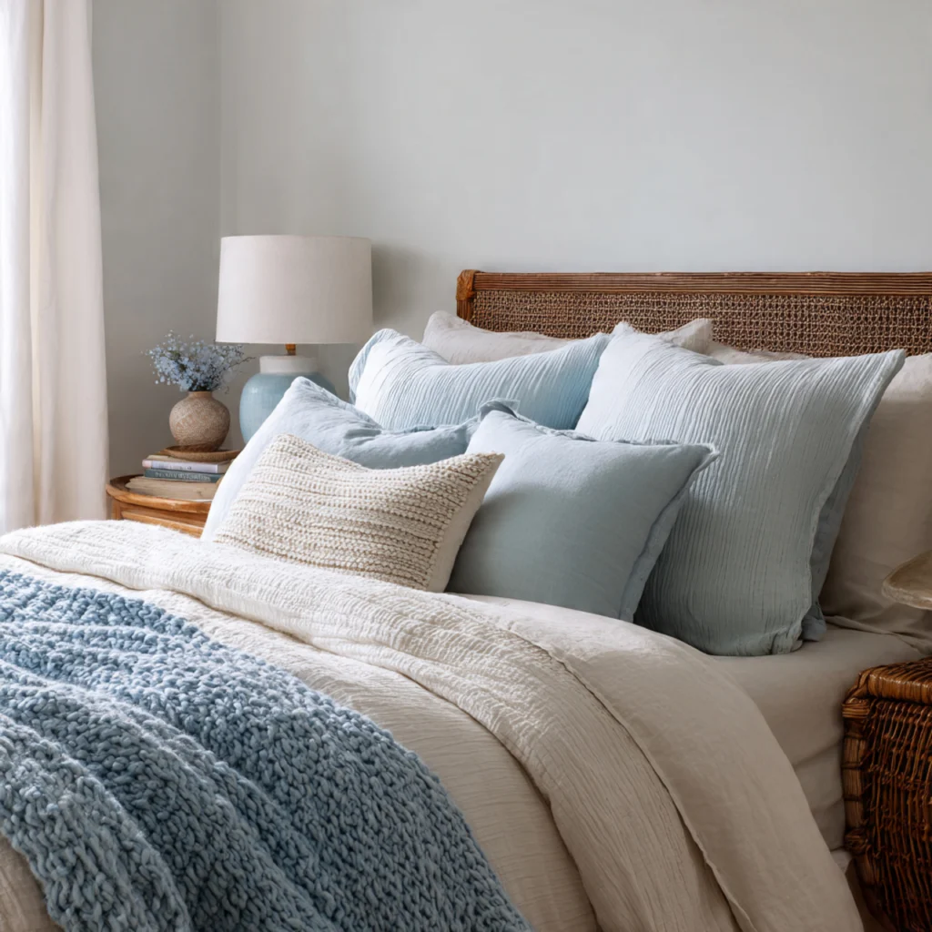 Soft Blue Serenity Accents