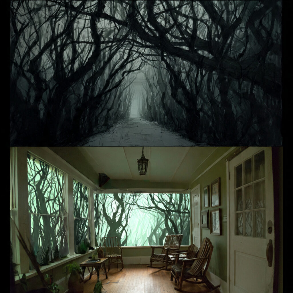 Cursed Forest Porch Ideas