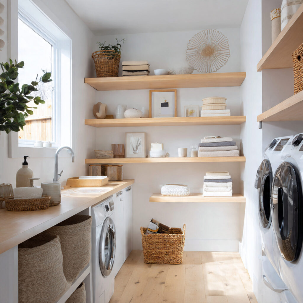 32 Pantry in Laundry Room Ideas 2026: Stylish, Smart & Space-Saving Designs 19 Scandinavian-Style Laundry Pantry Ideas