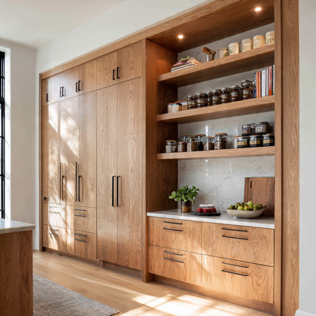 Integrated Pantry Walls