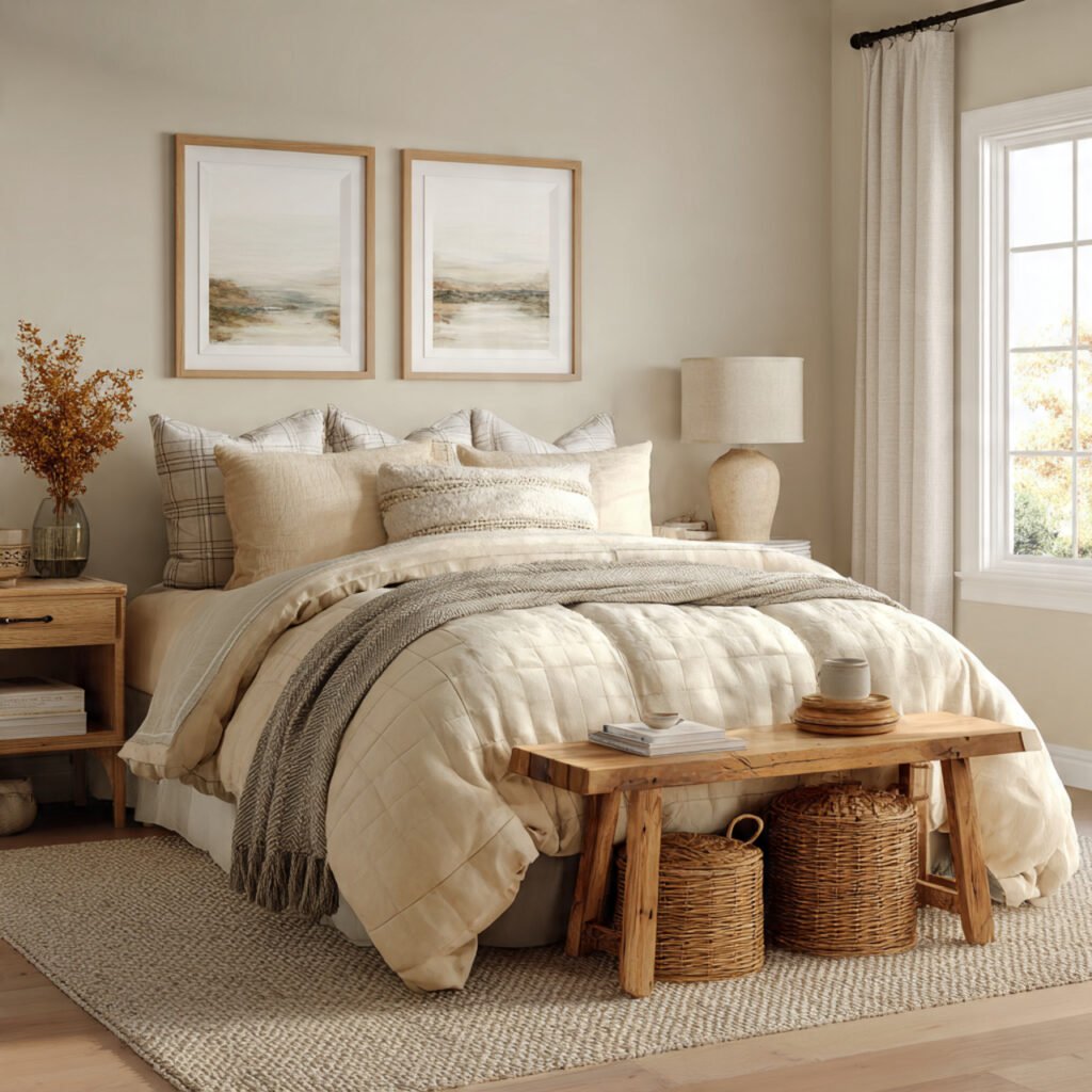 Soft Neutrals With Earthy Undertones