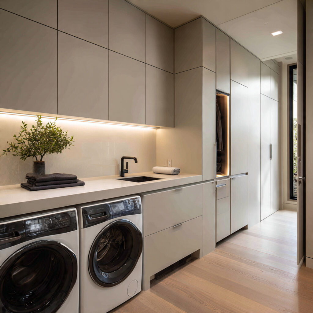 32 Pantry in Laundry Room Ideas 2026: Stylish, Smart & Space-Saving Designs 5 Hidden Pantry Behind Laundry Walls Ideas