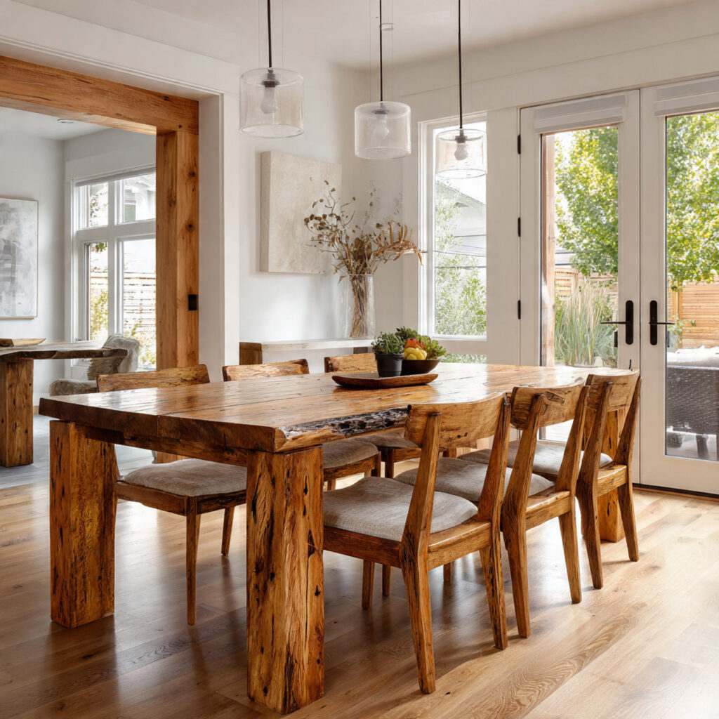 Sustainable dining room ideas 