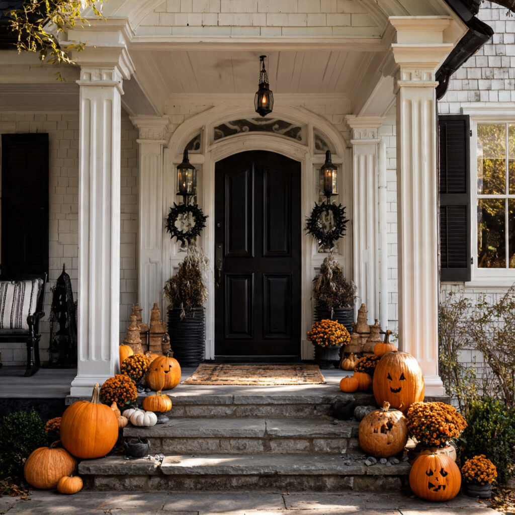 Timeless Classic Halloween Porch Ideas