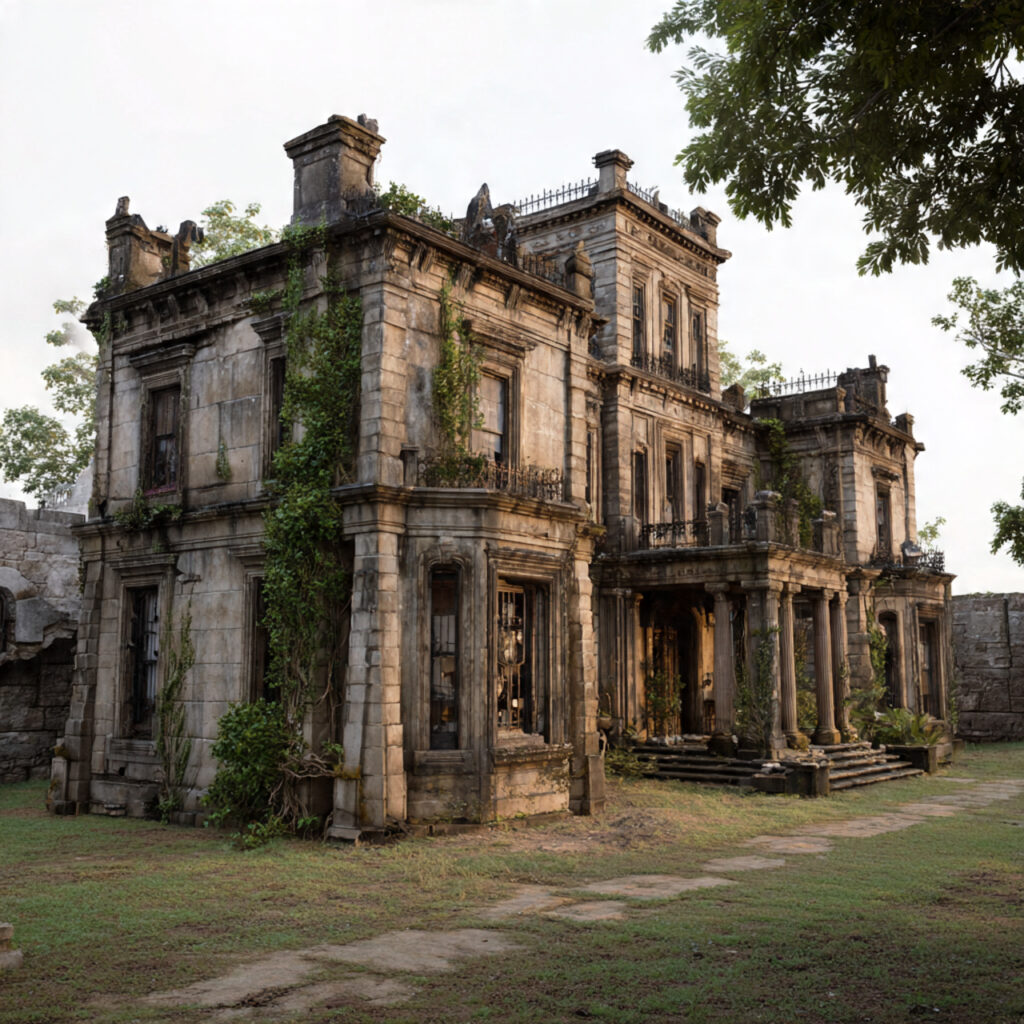 Abandoned Mansion Yard Ideas