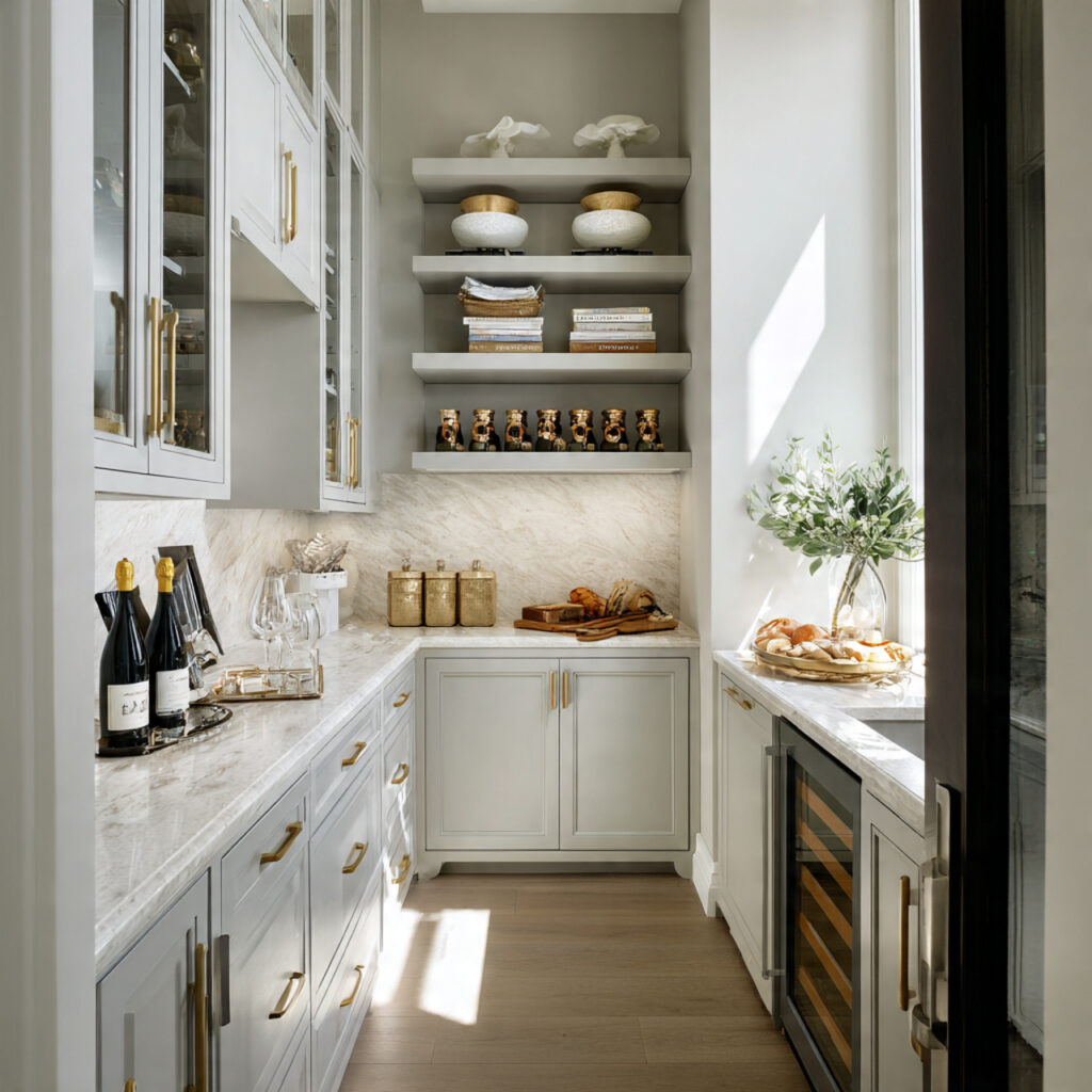 Elegant small pantry ideas