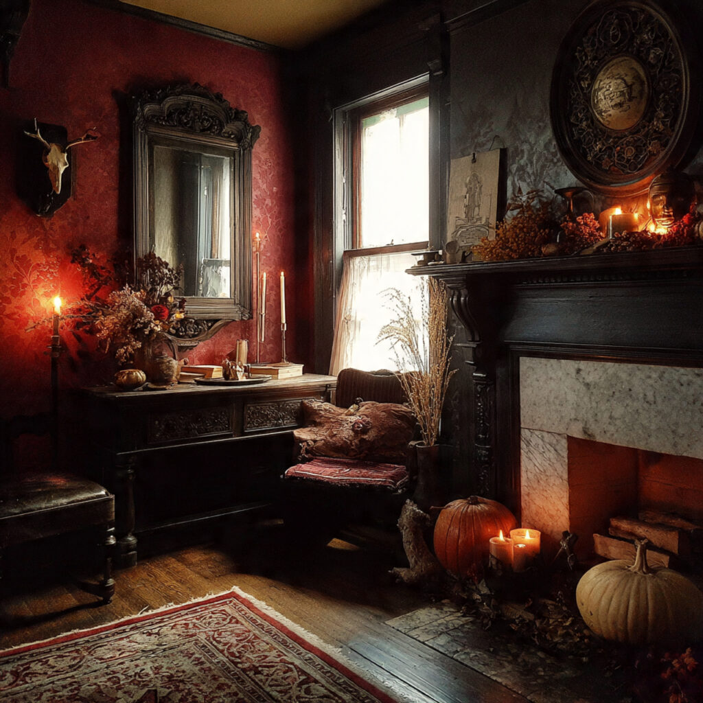 Occult-Inspired Halloween Room Decor Ideas