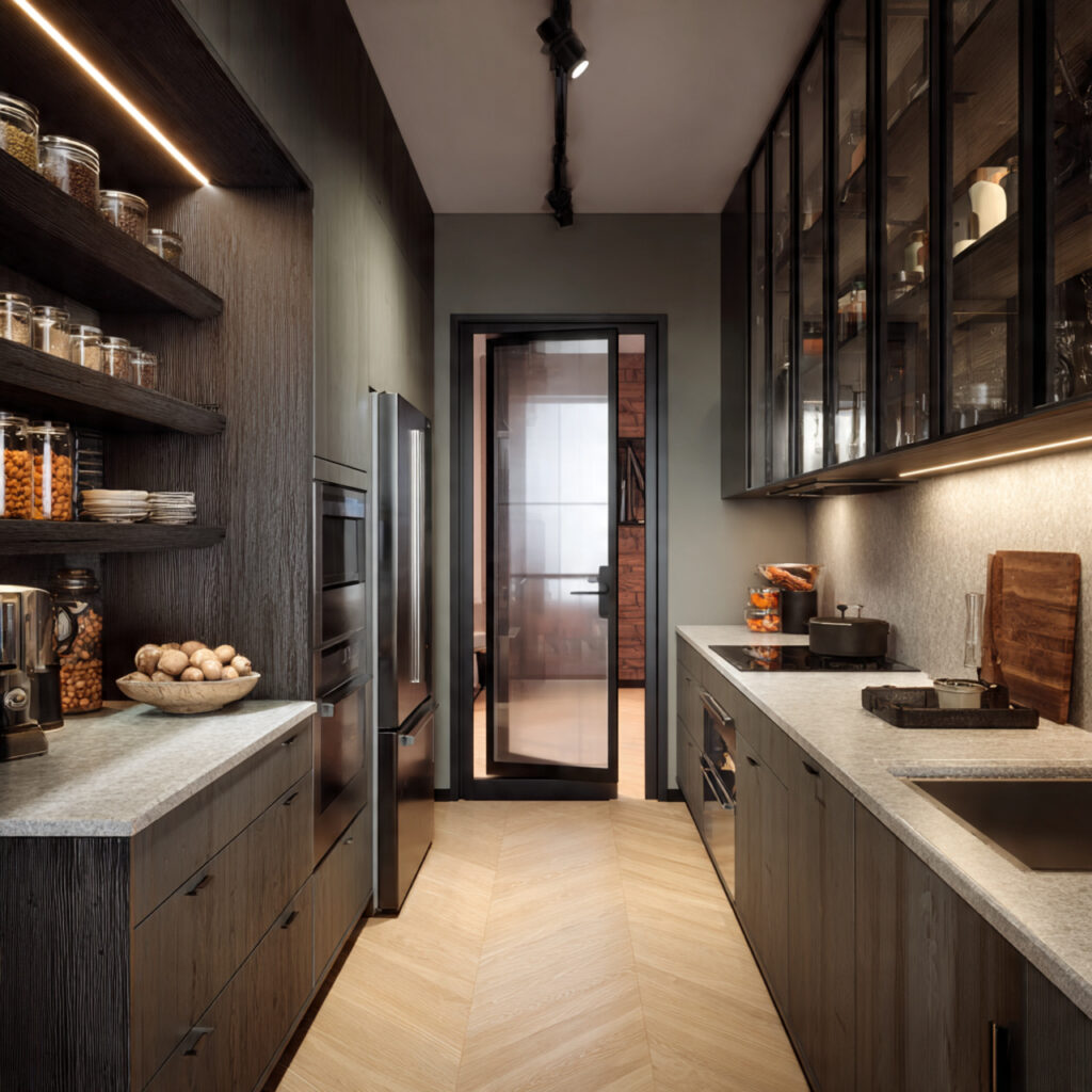Urban walk in pantry ideas