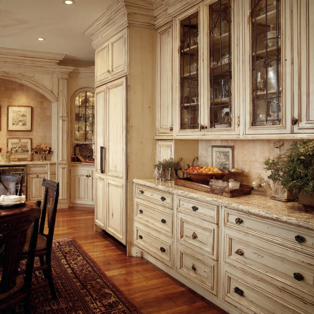 27 Vintage Kitchen Ideas 2026 Ideas Full of Classic Charm 4 Antique-Inspired Cabinetry Kitchen Ideas