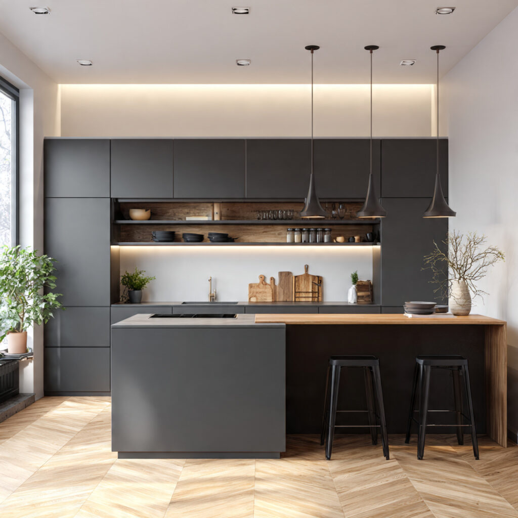 29 Fresh Kitchen Inspiration Ideas 2026 You’ll Love 2 Bold Matte Finish Cabinet Ideas