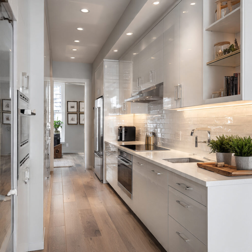 Reimagined Galley Kitchen Idea