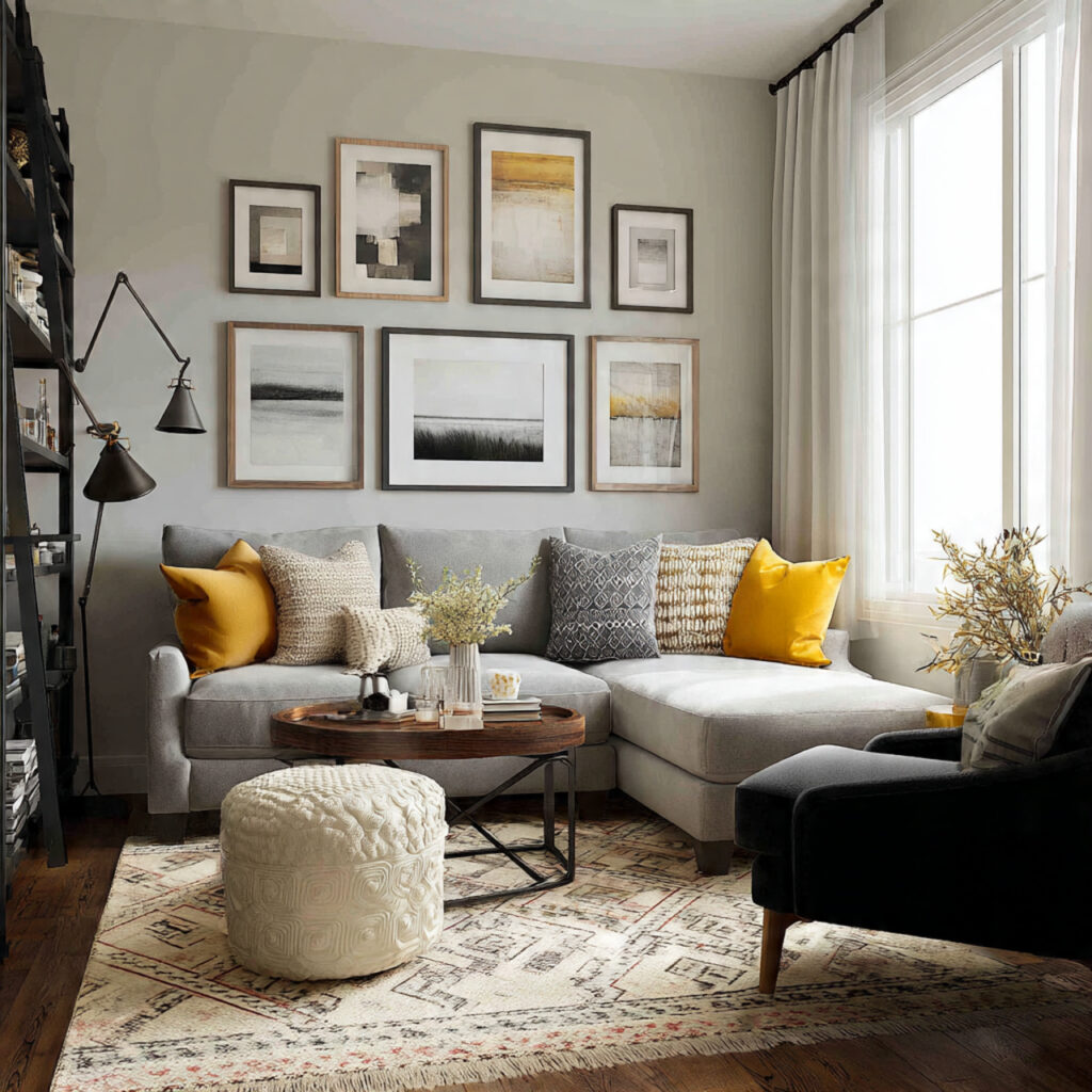 Cozy Contemporary Living Room Ideas