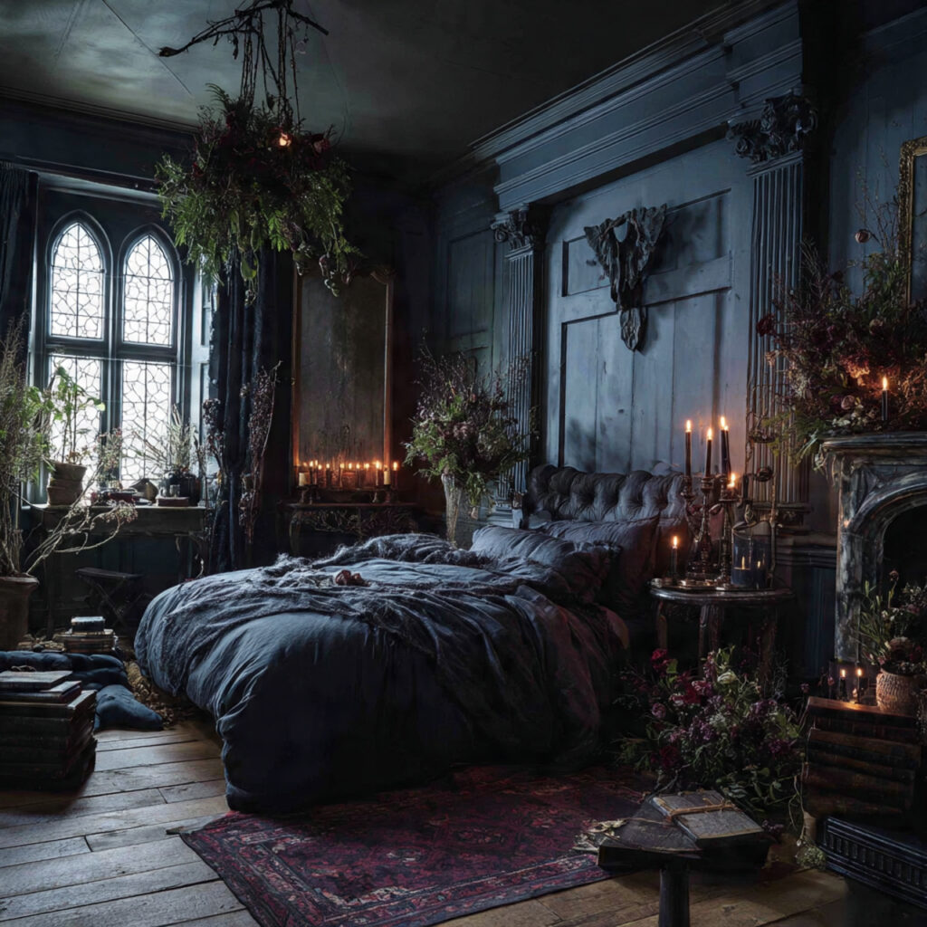 Dark Fairy Tale Halloween Room Decor Ideas