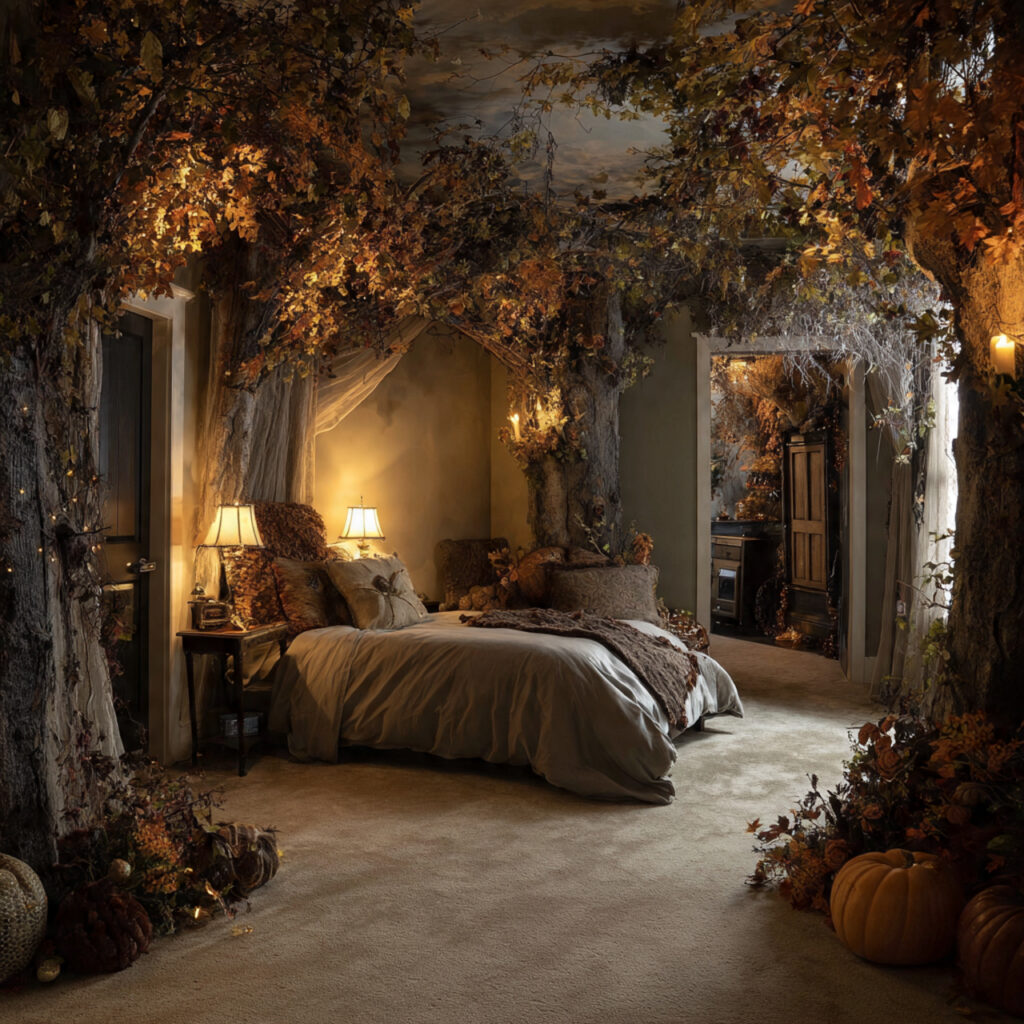 Enchanted Forest Halloween Room Decor Ideas