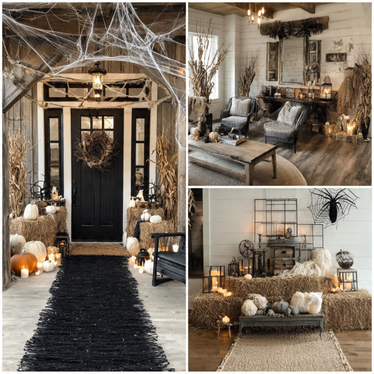 27 Farmhouse Halloween Decor Ideas 2026: Cozy Rustic Inspiration 7 farmhouse halloween decor ideas 2026