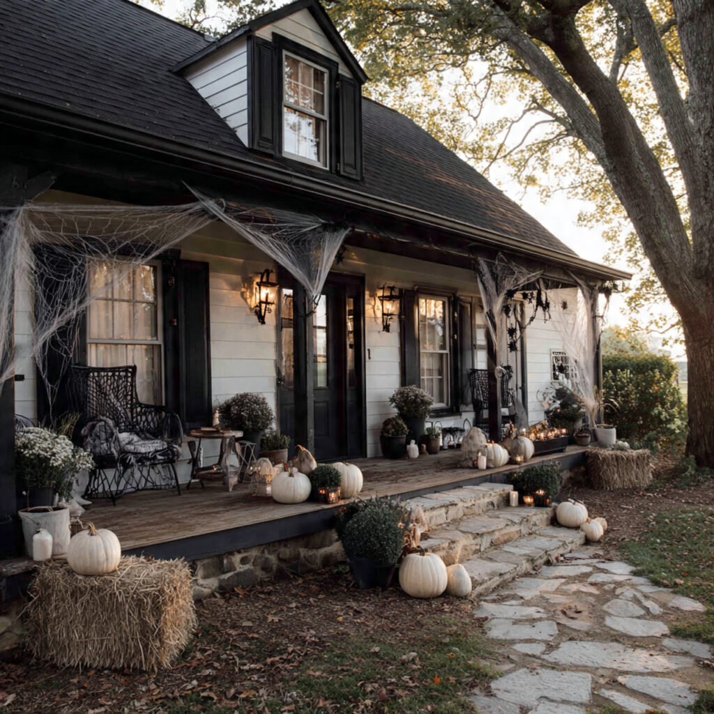Farmhouse Halloween Outdoor Ideas