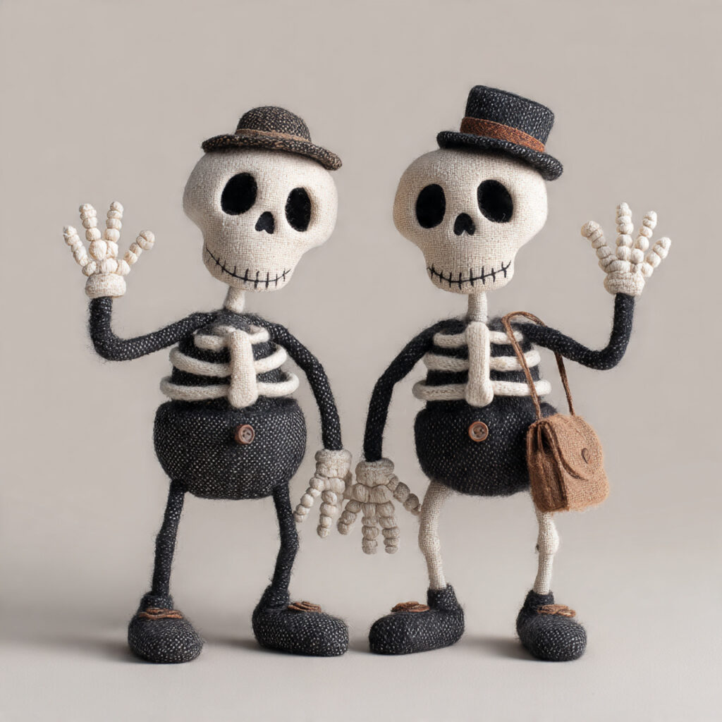 Friendly Skeleton Decor Ideas