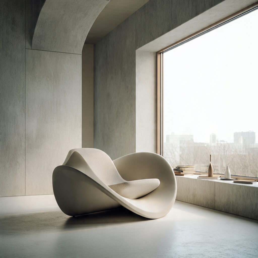 Curved Contemporary Chair Ideas